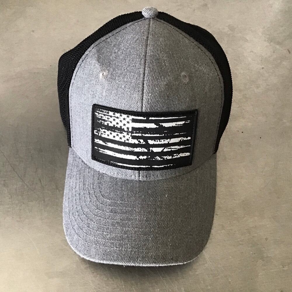 USA American Flag Patriotic Flexfit Hat